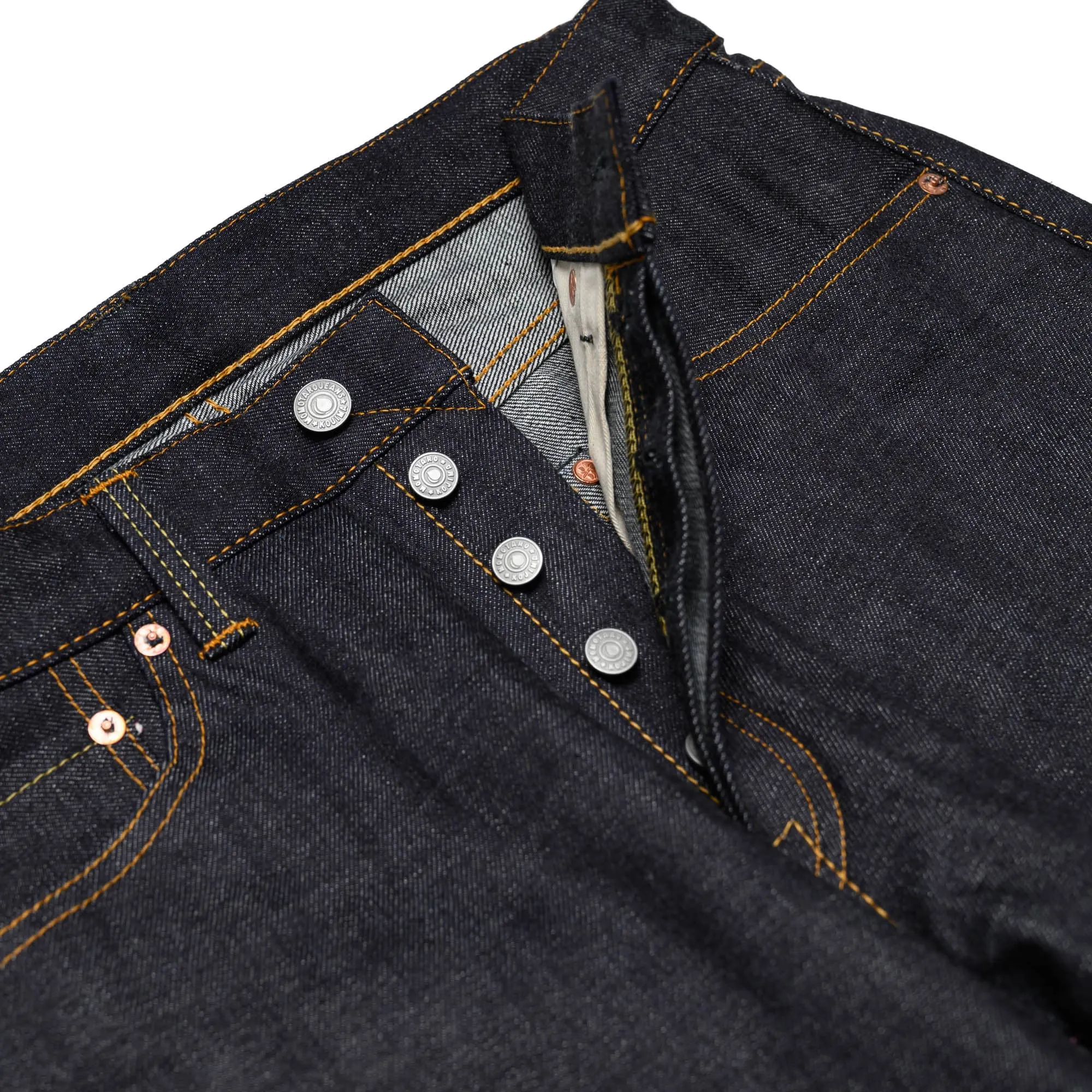 0405-13 13oz High Tapered Selvedge Denim - Indigo