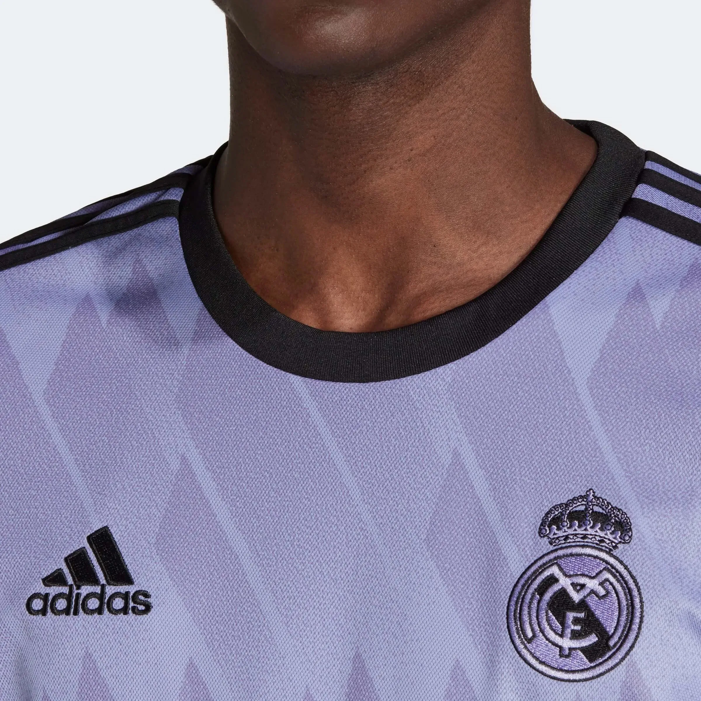 adidas 2022-23 Real Madrid Away Jersey - Light Purple