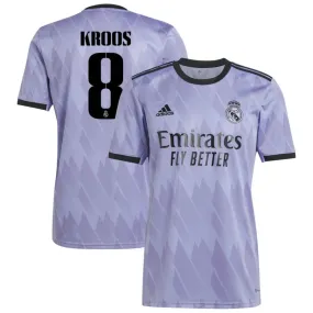 adidas 2022-23 Real Madrid Away Jersey - Light Purple