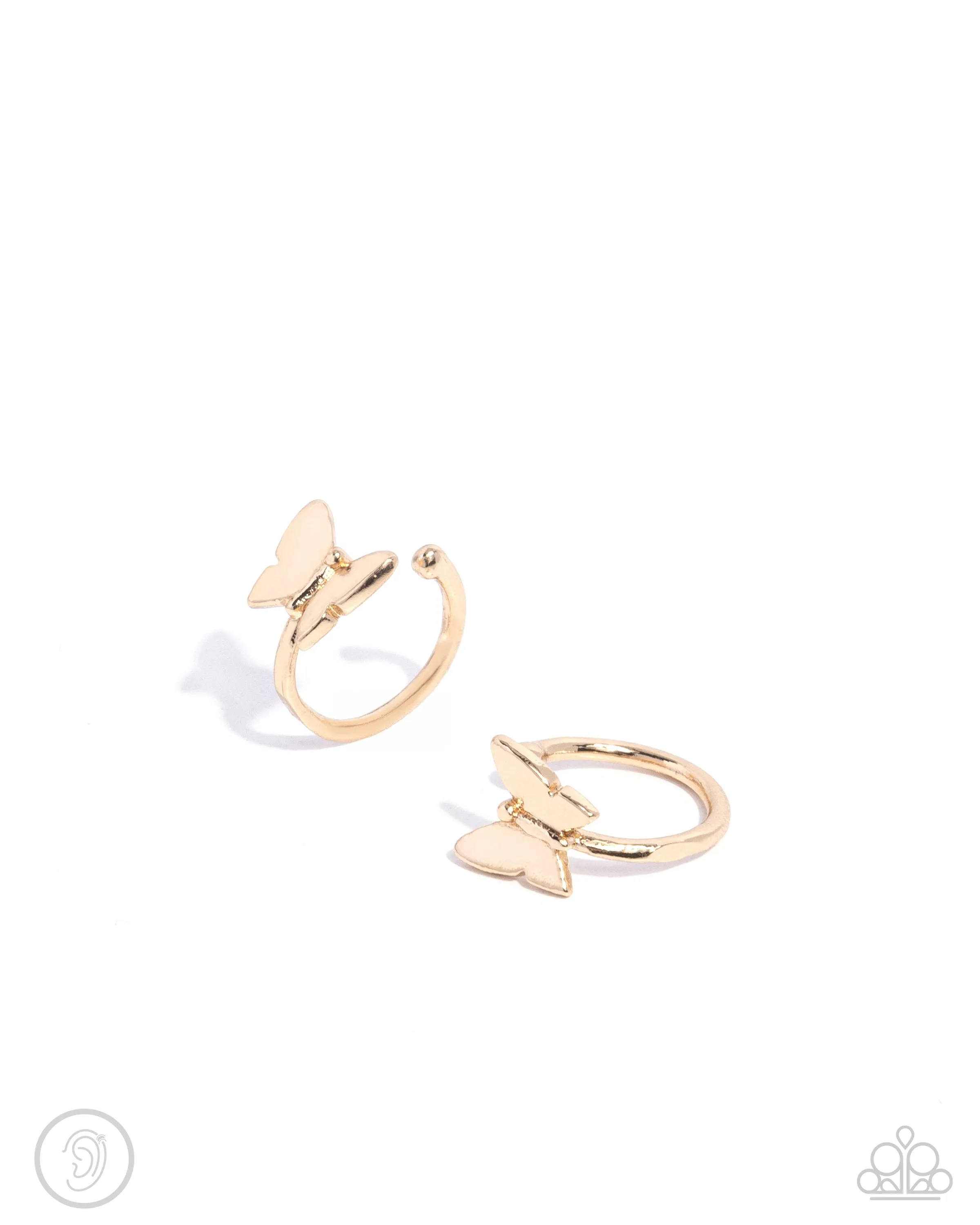 Aerial Attitude - Gold Earrings