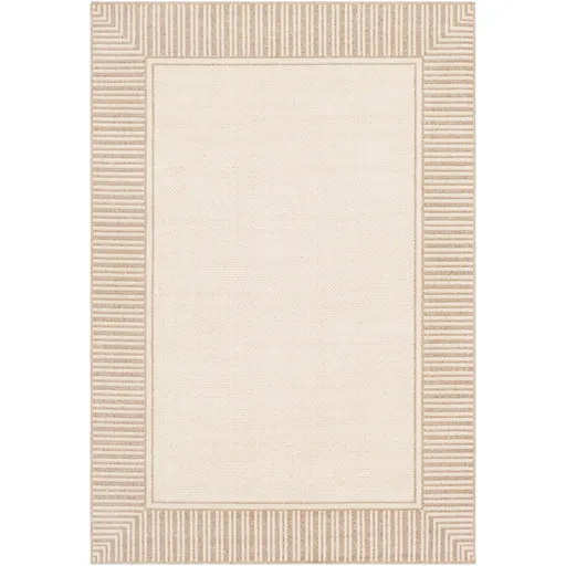 Alfresco Rug in Camel & Cream