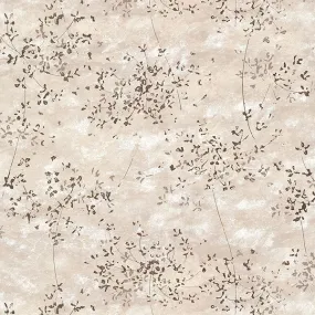 Arian Rose Gold Inkburst Wallpaper from the Lustre Collection