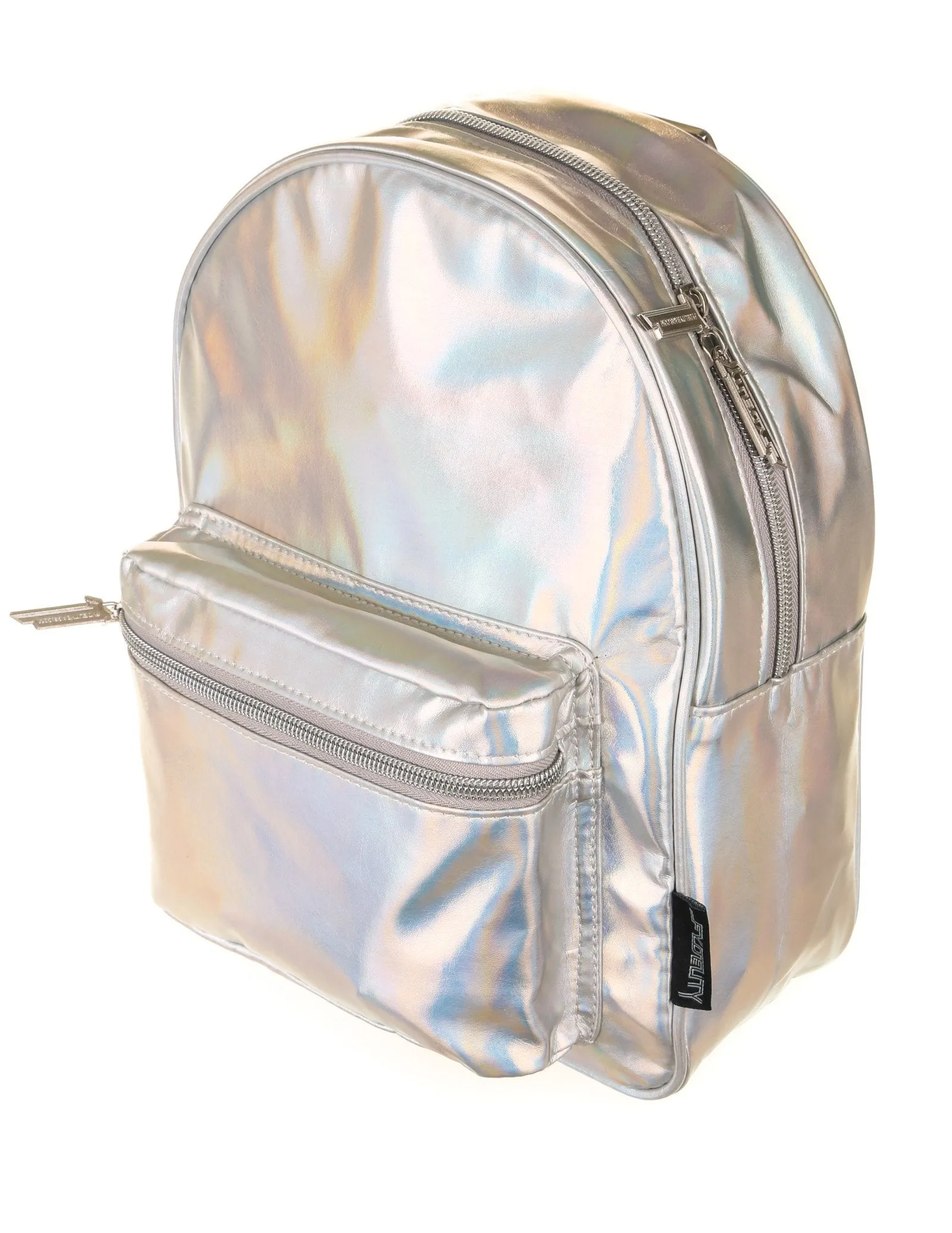 Backpack | MINI |METALLIC LASER Silver