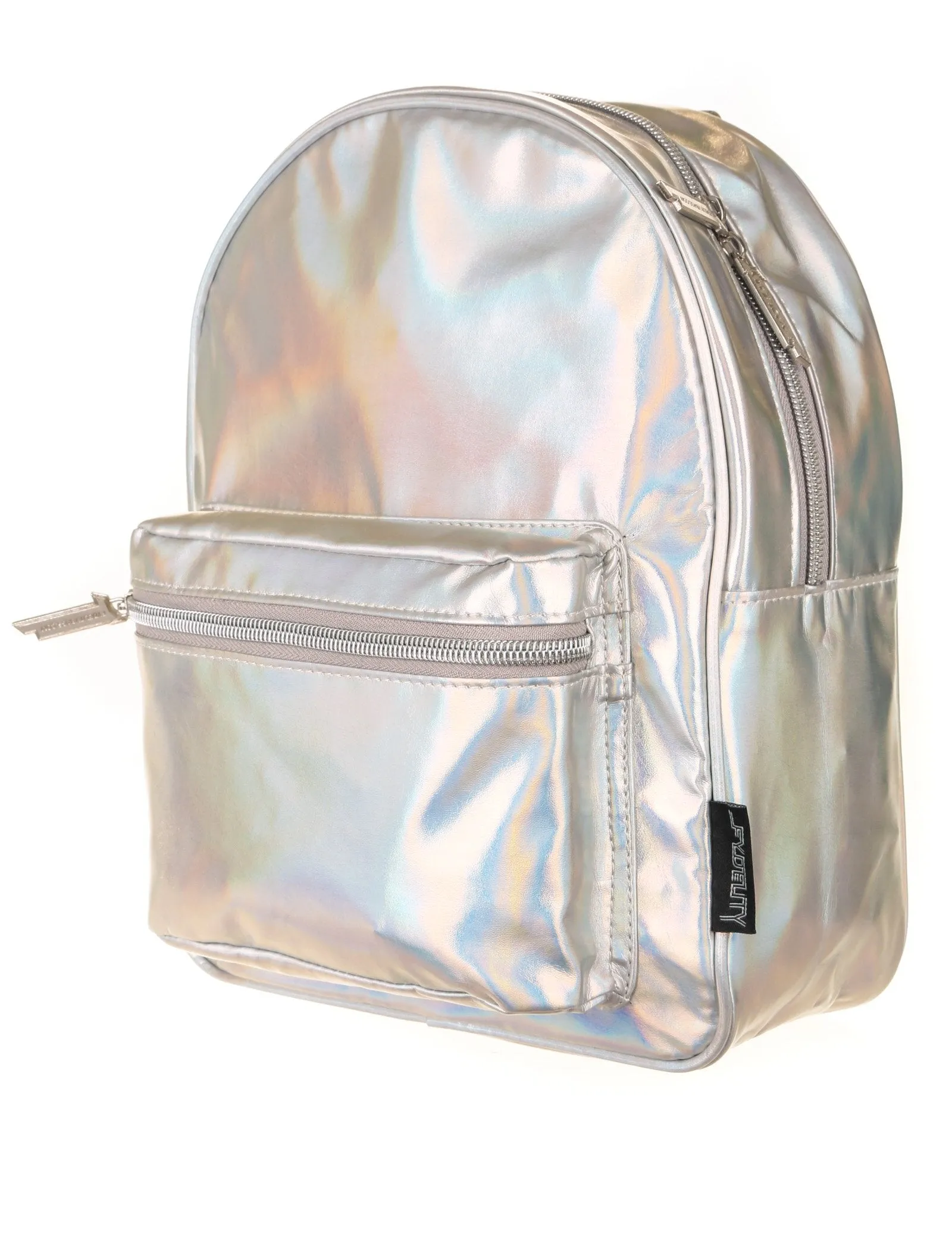 Backpack | MINI |METALLIC LASER Silver