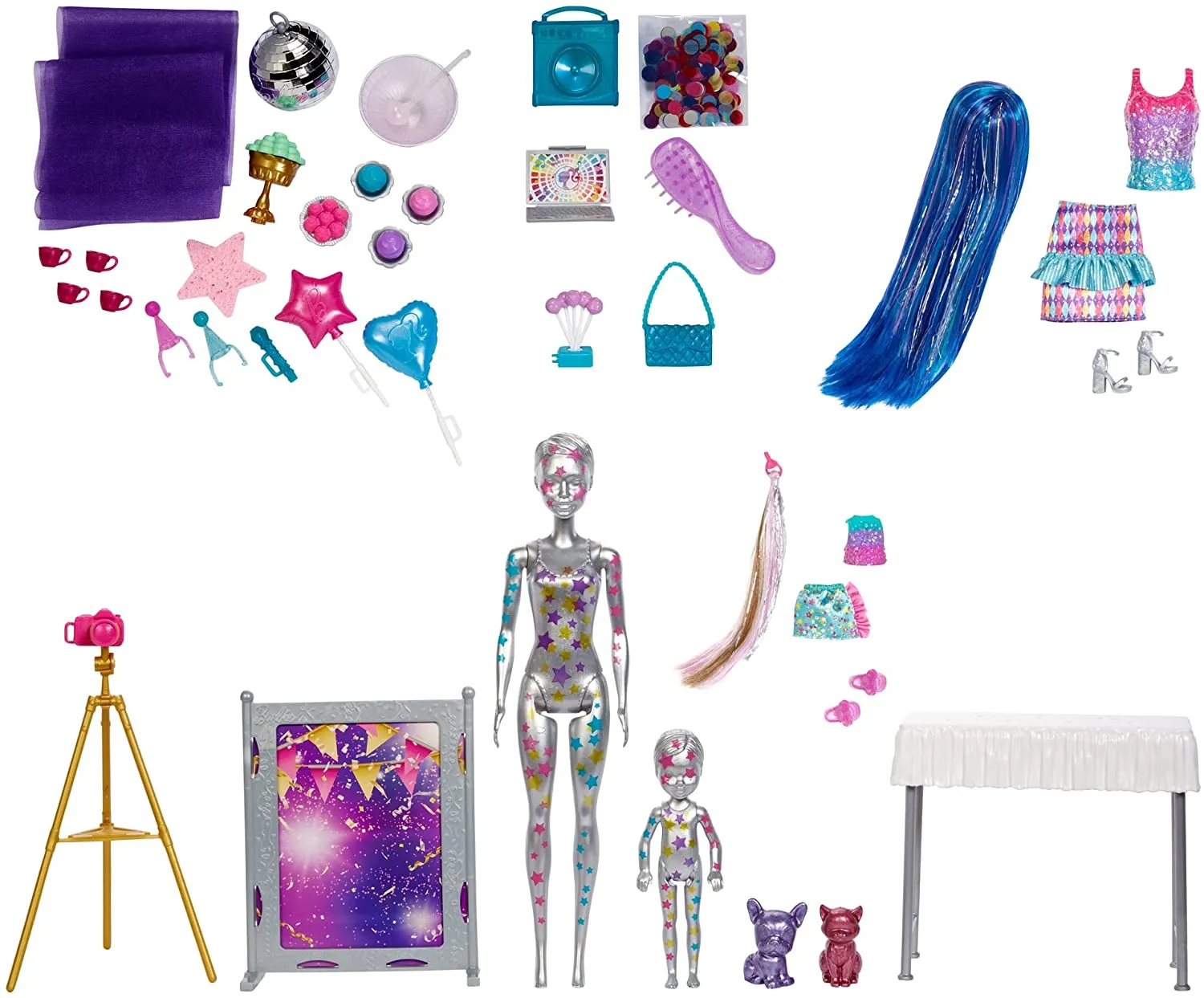 Barbie Color Reveal Surprise Party Set