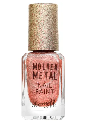 Barry M Molten Metal Nail Paint in Holographic Sunburst