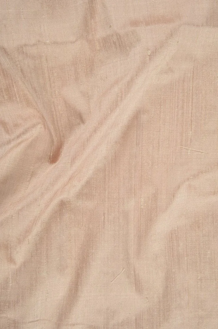 Beige Dupioni Silk Fabric