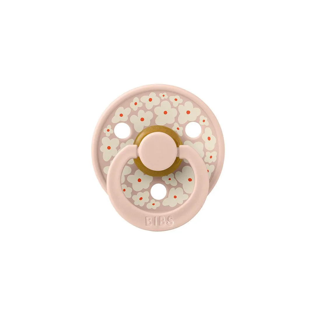 BIBS Studio Latex Pacifier - 2 Pack  - Blush Mix - Jasmine