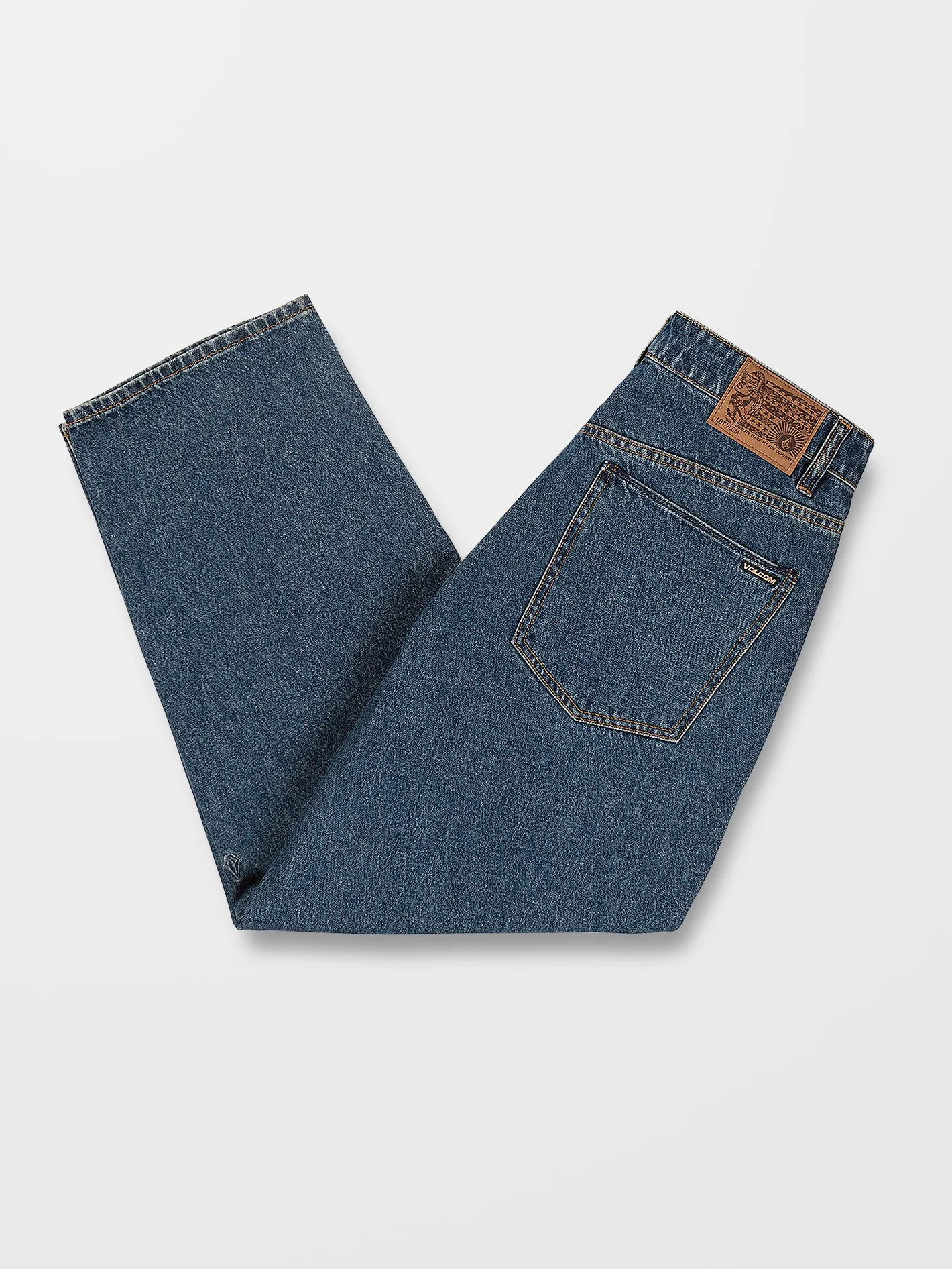 Billow Tapered Jeans - INDIGO RIDGE WASH