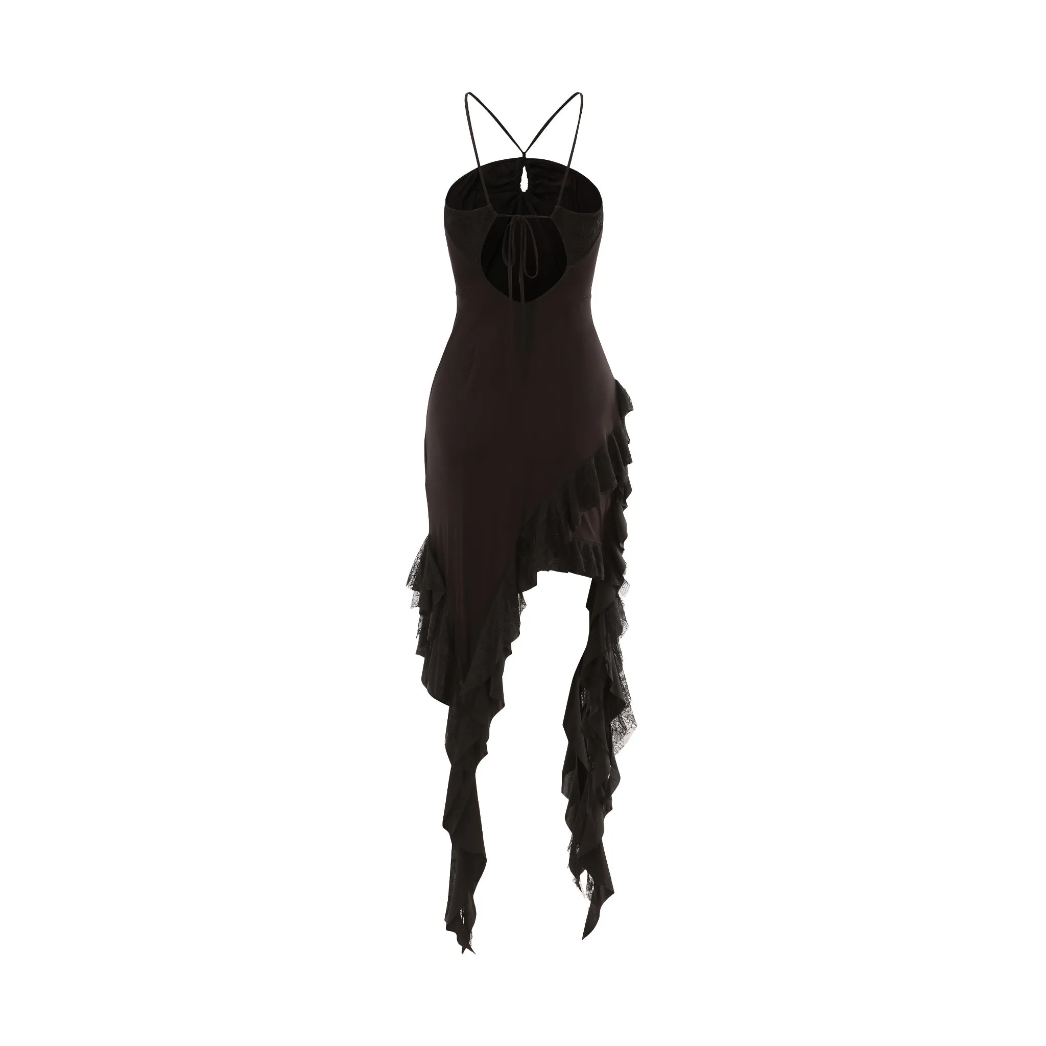 Black Knit Camisole Dress