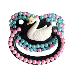 Black Swan Deco Pacifier