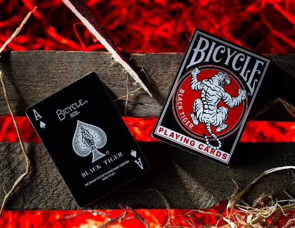 Black Tiger - Revival Edition Deck by Ellusionist - Playing Cards