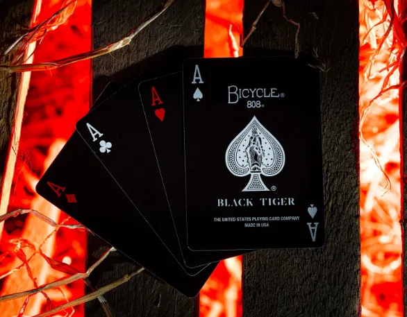 Black Tiger - Revival Edition Deck by Ellusionist - Playing Cards