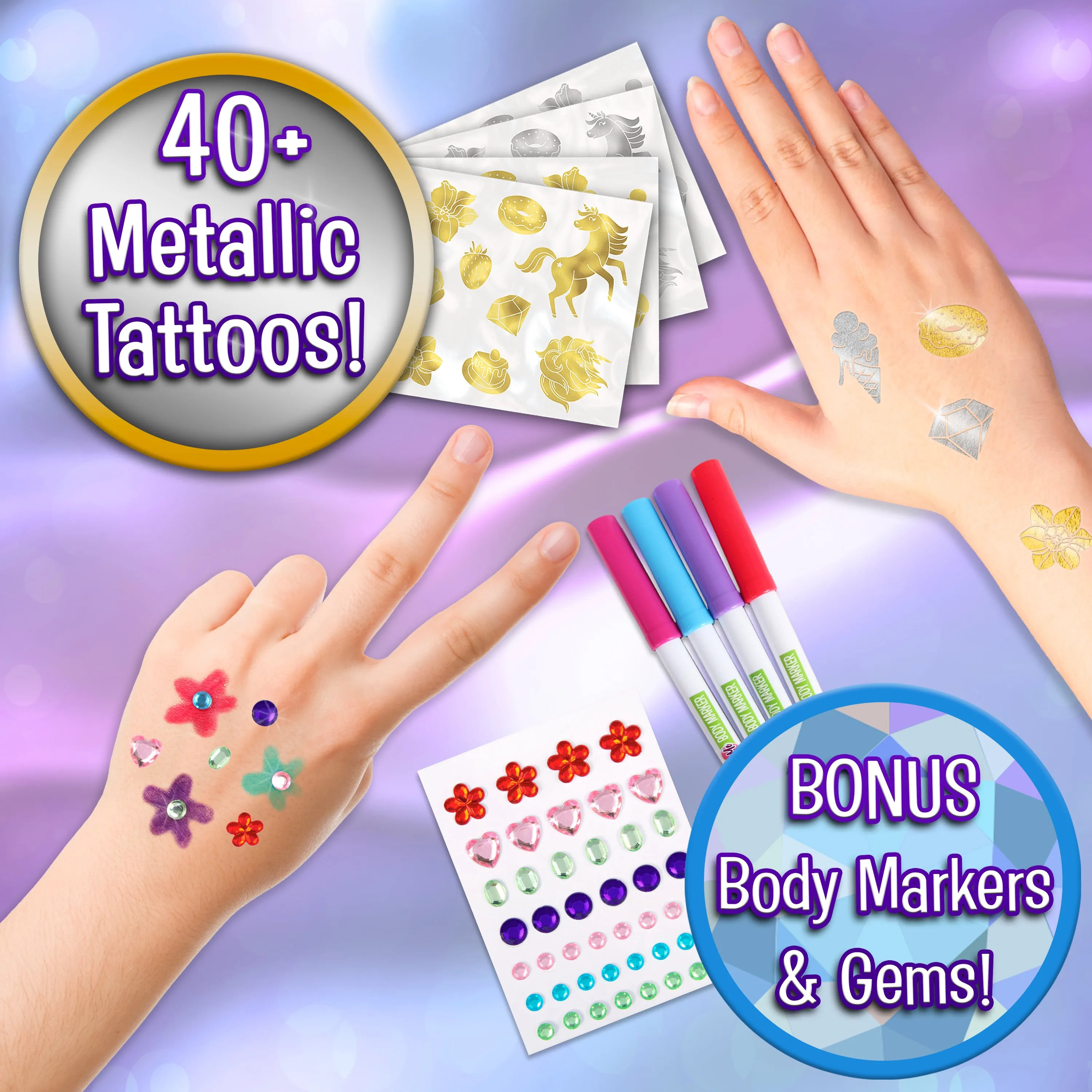 Body Bling Boutique Temporary Tattoo For Girls