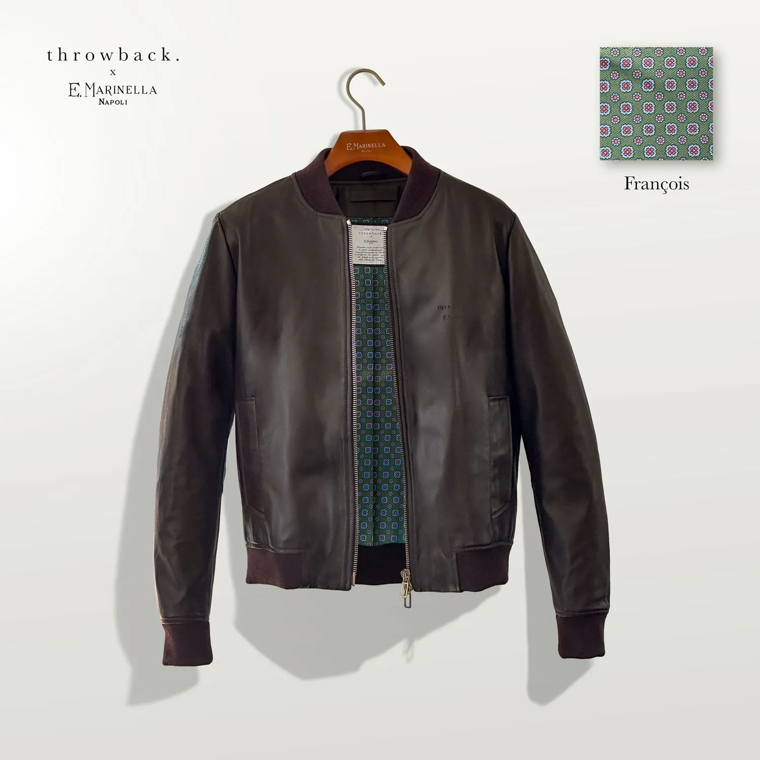 BOMBER DARK BROWN