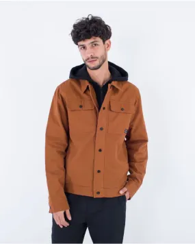 Boyd Hooded Jacket in Bronze