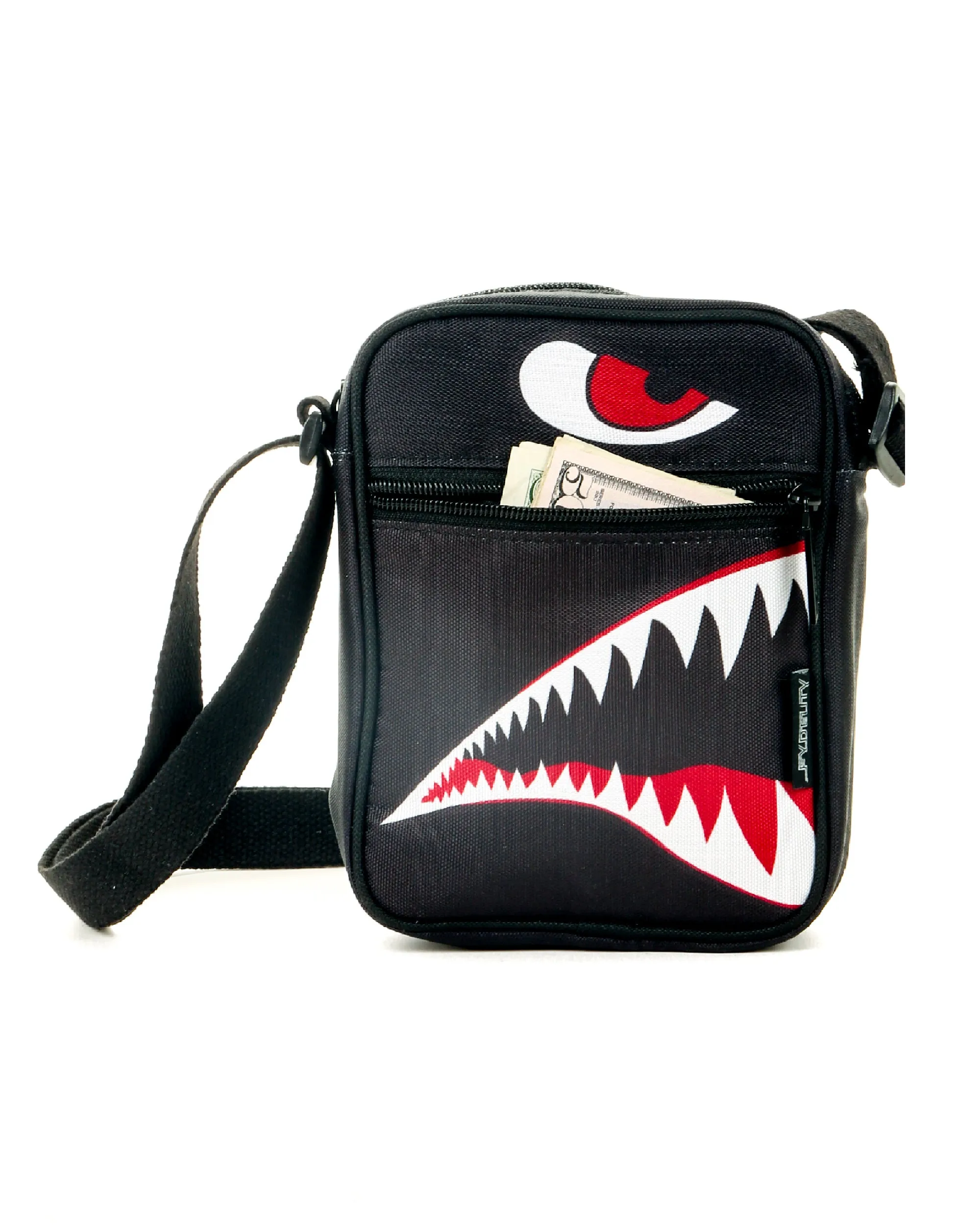 Brick Bag | Crossbody Sidekick |FLYING TIGER Black