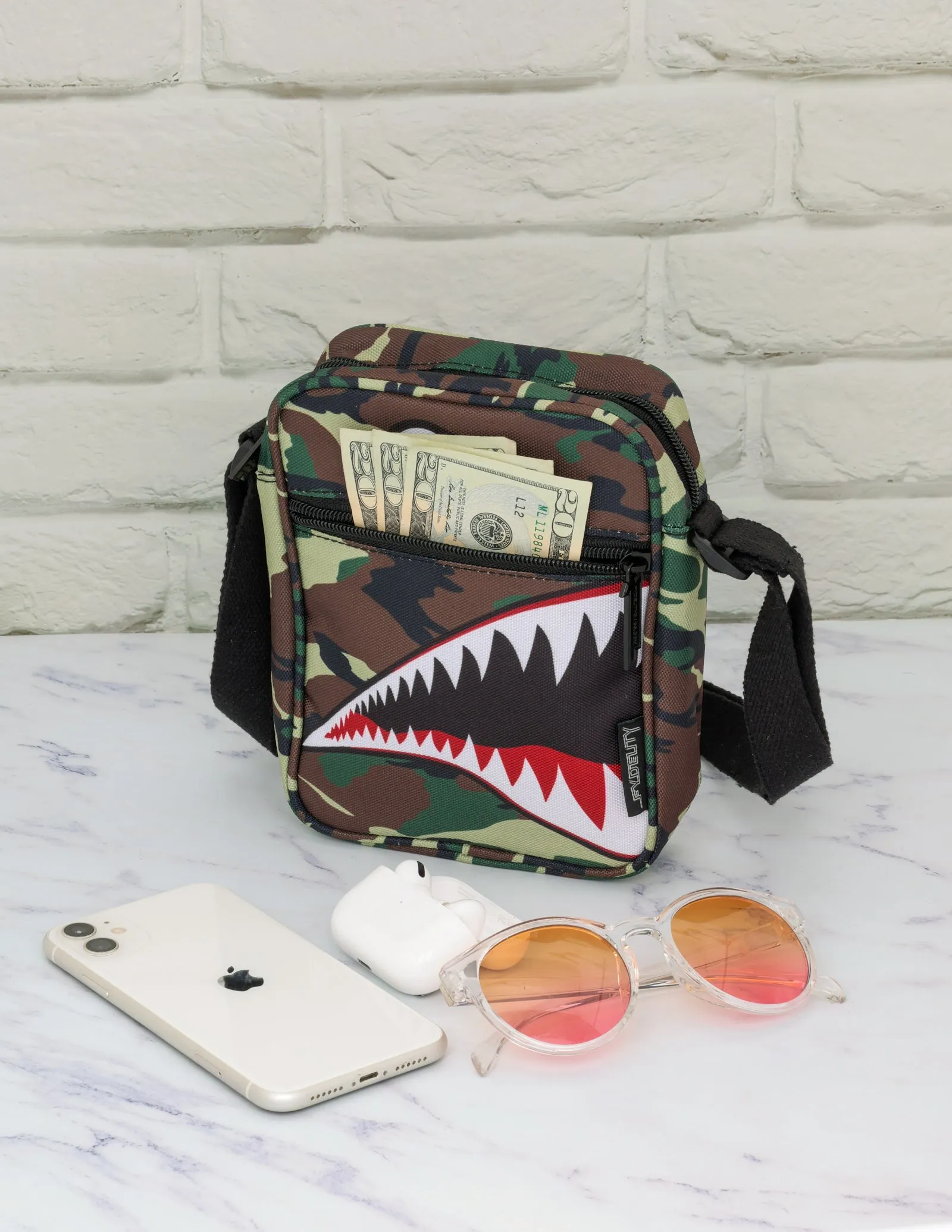 Brick Bag | Crossbody Sidekick |FLYING TIGER Camo