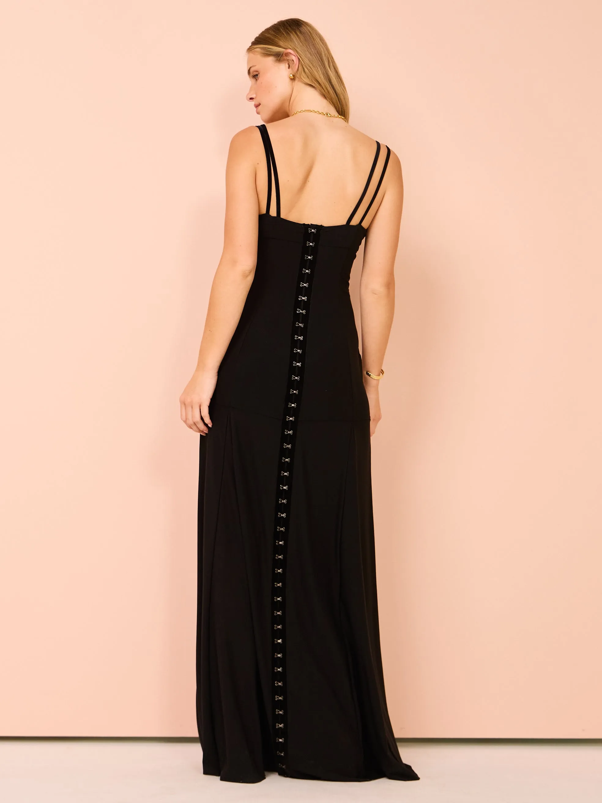 Camilla and Marc Leander Maxi Dress in Black