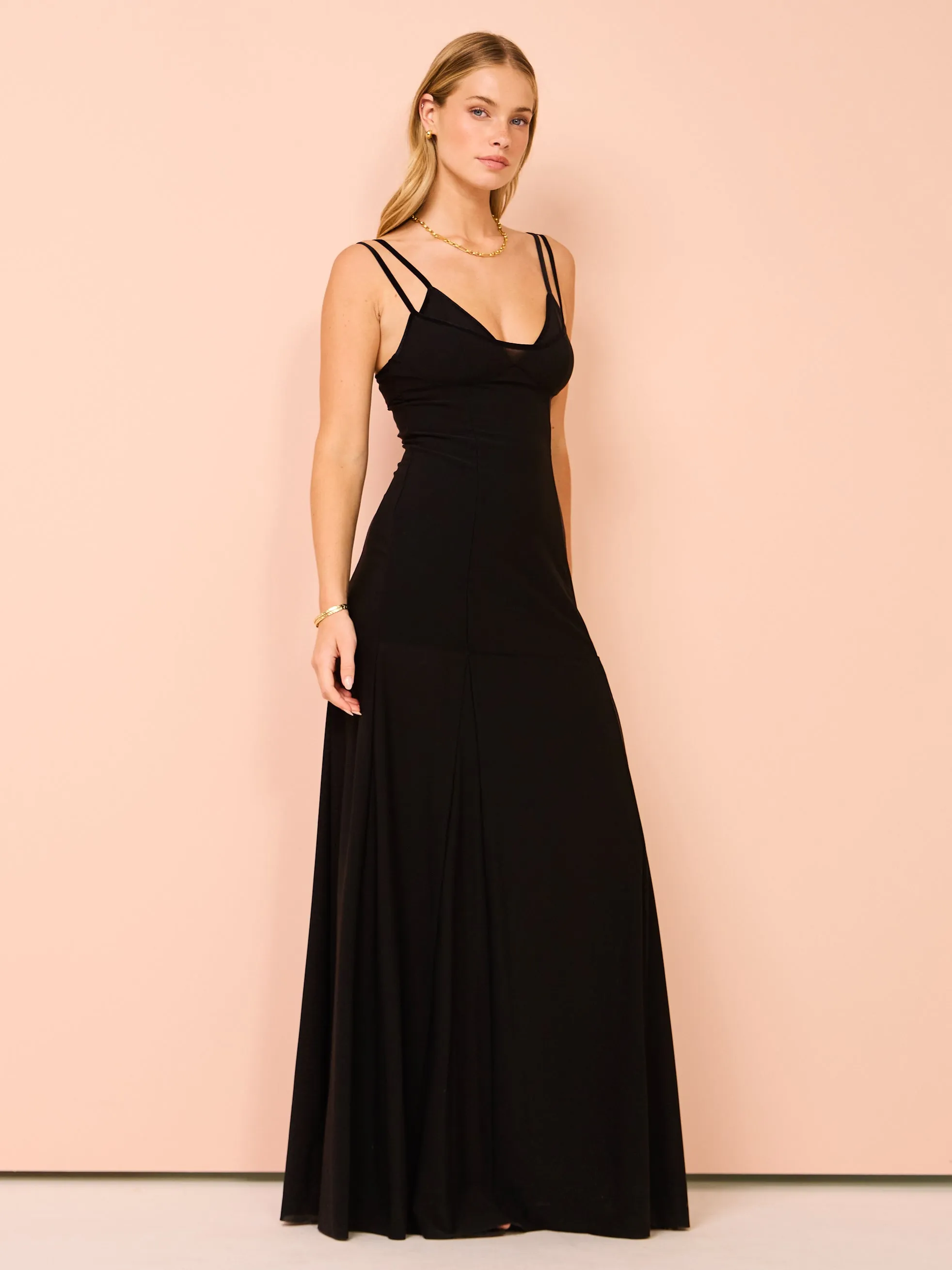 Camilla and Marc Leander Maxi Dress in Black