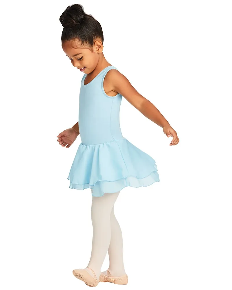 Capezio Double Layer Skirt Cotton Tank Ballet Dress - CC877C Girls