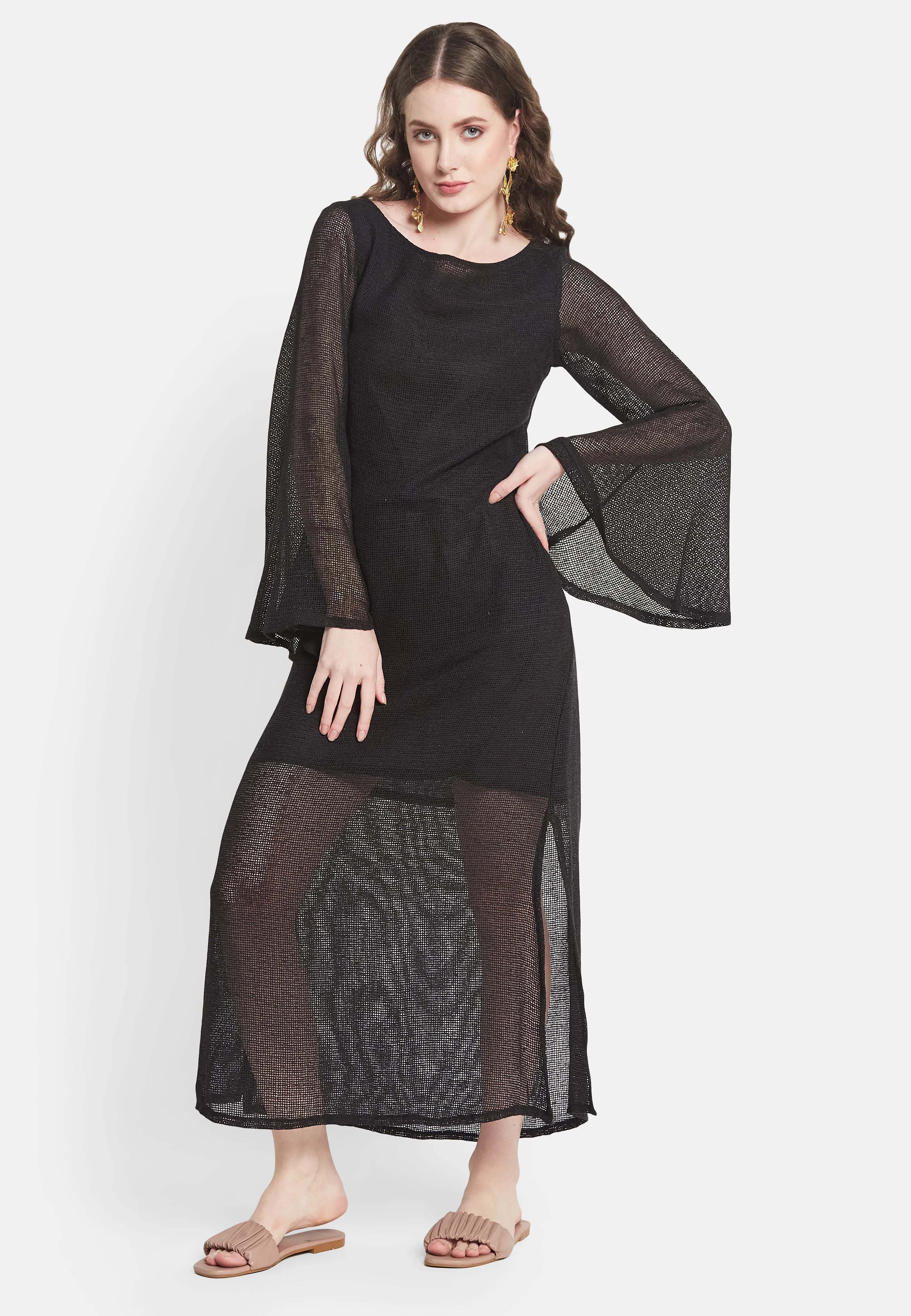 Cassia Black Dress