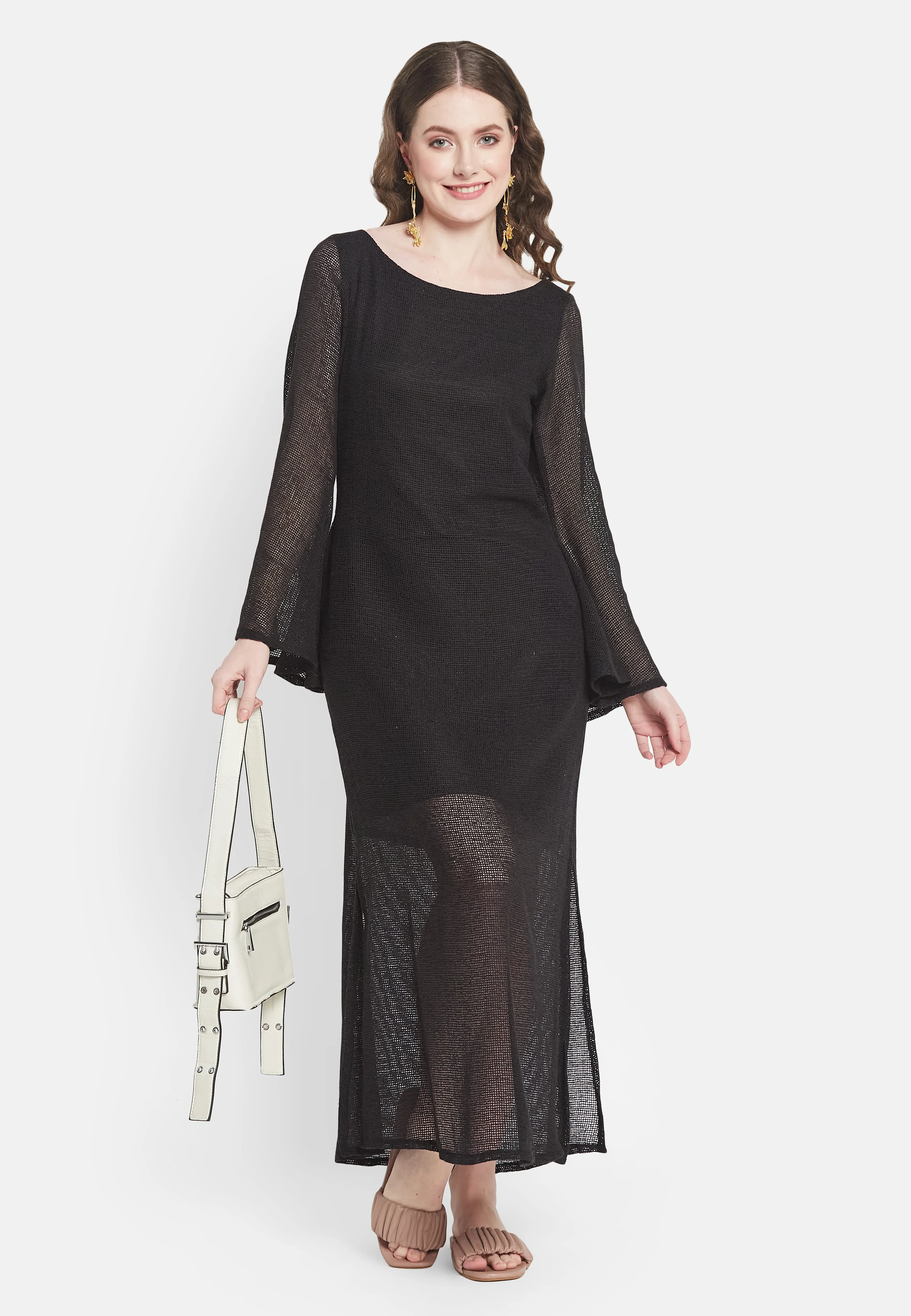 Cassia Black Dress