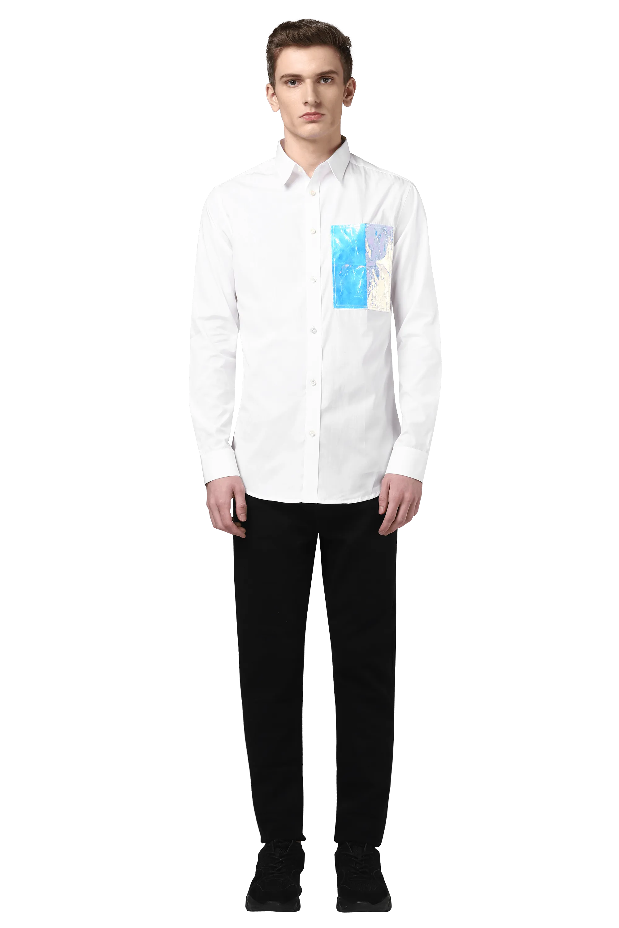 Code  Shirt with holographic patch