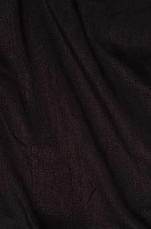 Coffee Bean Dupioni Silk Fabric