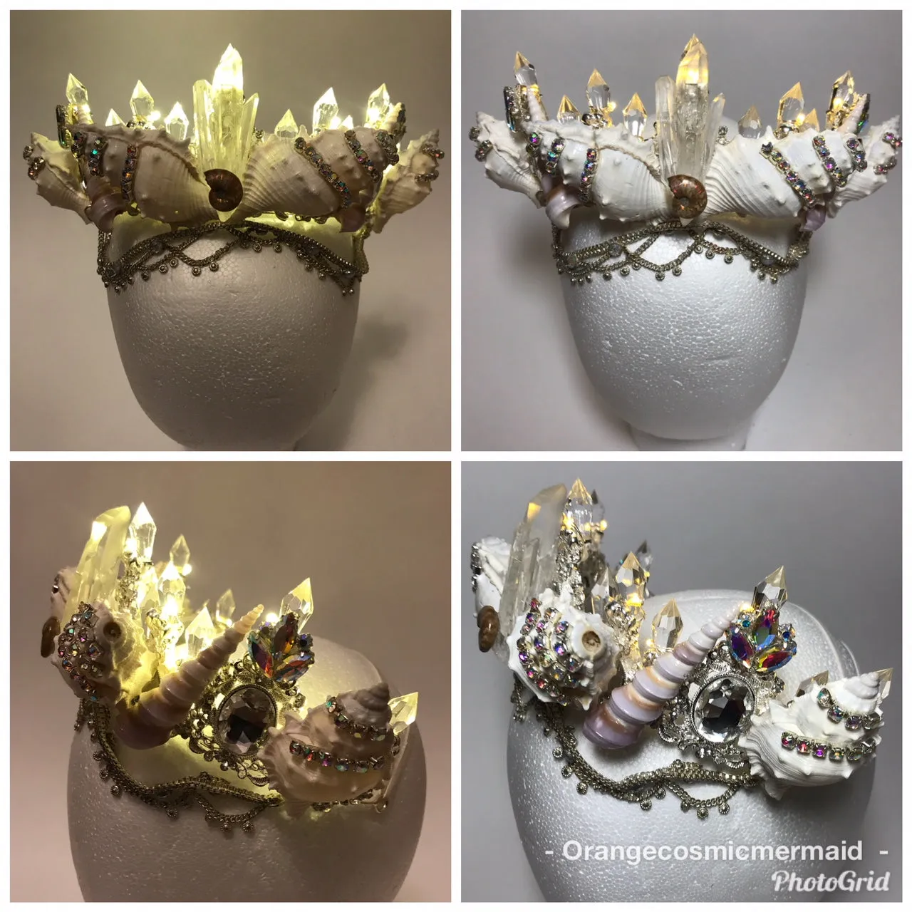 Cosmic Disco *Light Up* MerQueen Mermaid Crown