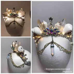 Cosmic Disco *Light Up* MerQueen Mermaid Crown