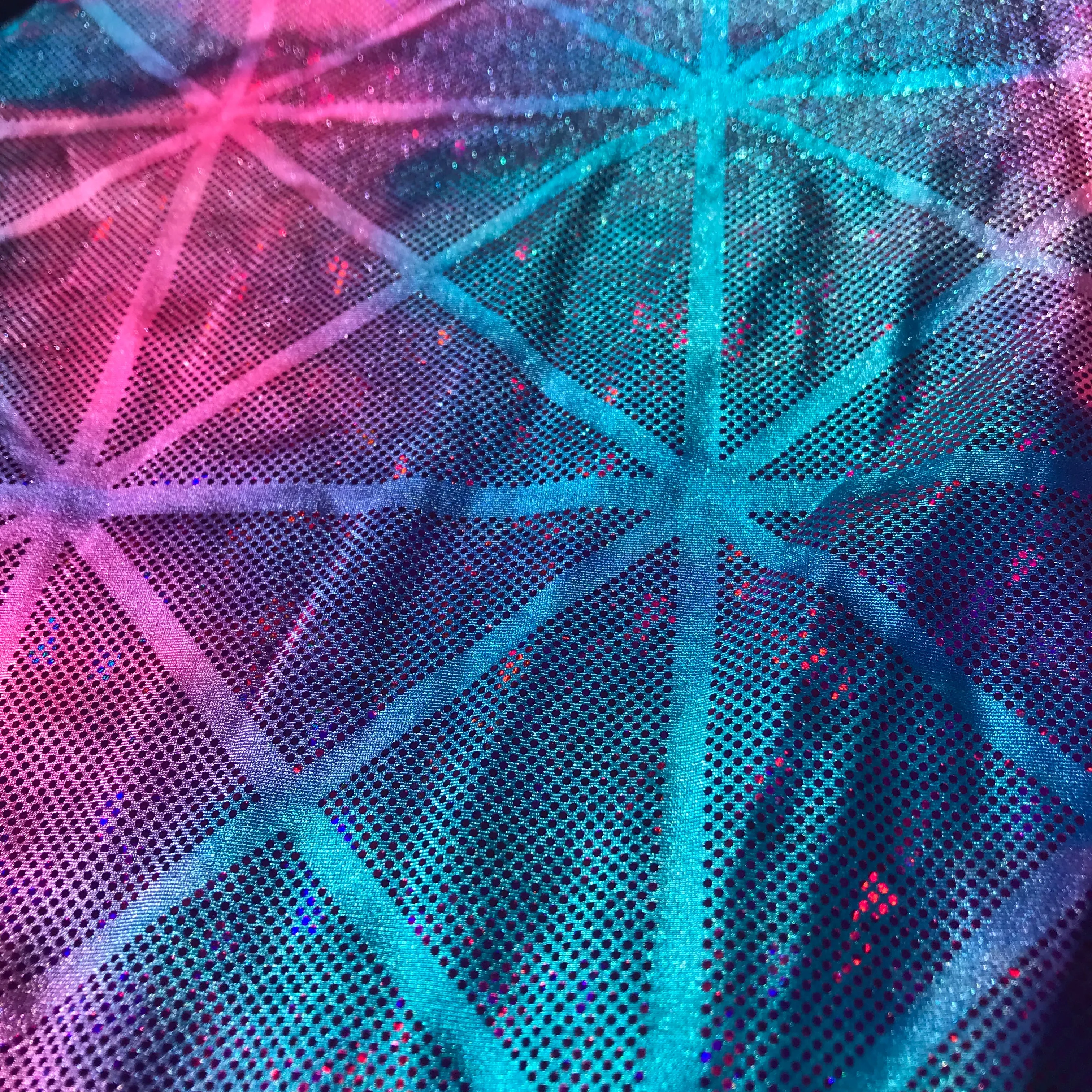 Cosmic Holographic Yoga Top (More colors and patterns!)