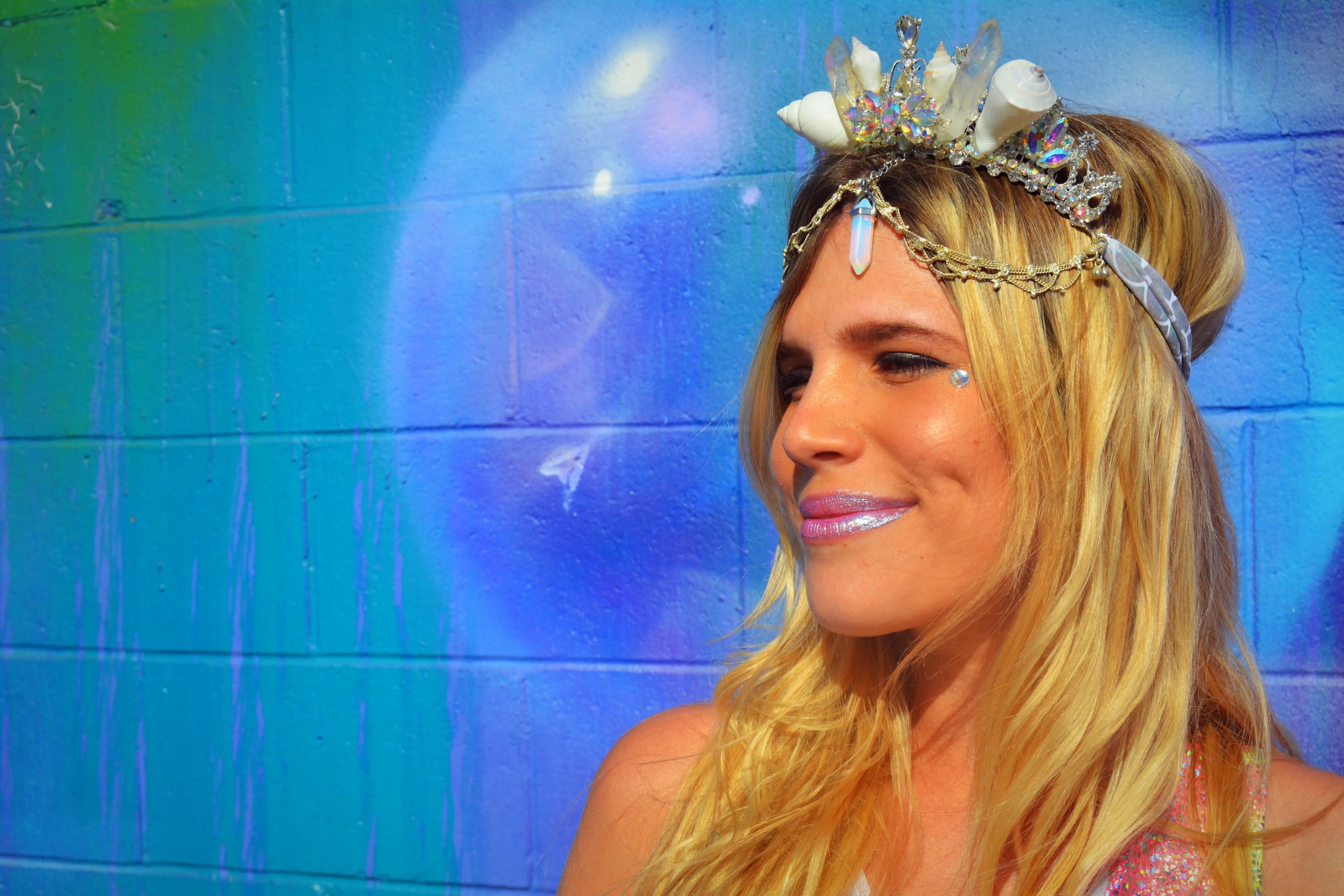 Cosmic MerQueen Mermaid Crown