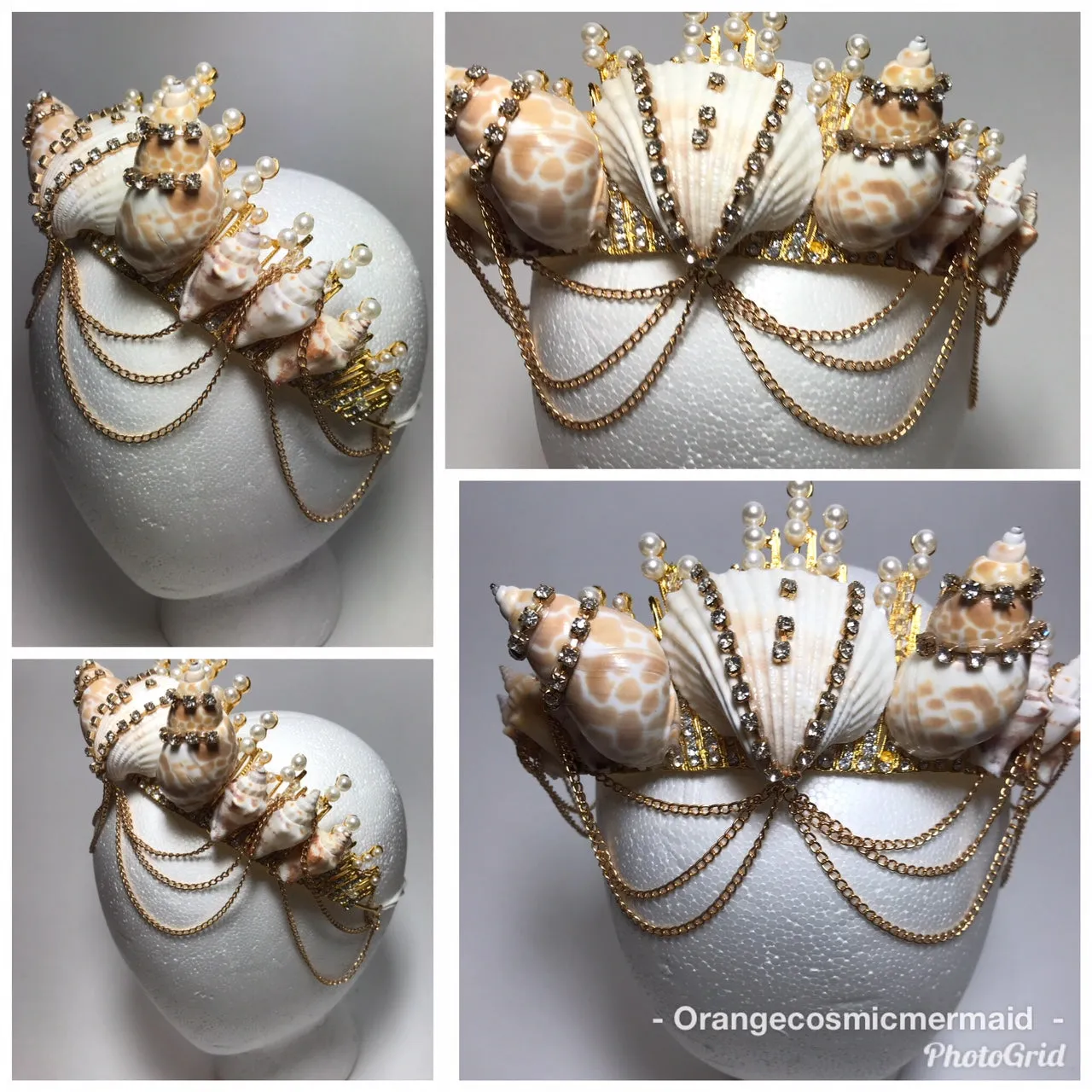 Cosmic MerQueen Mermaid Crown