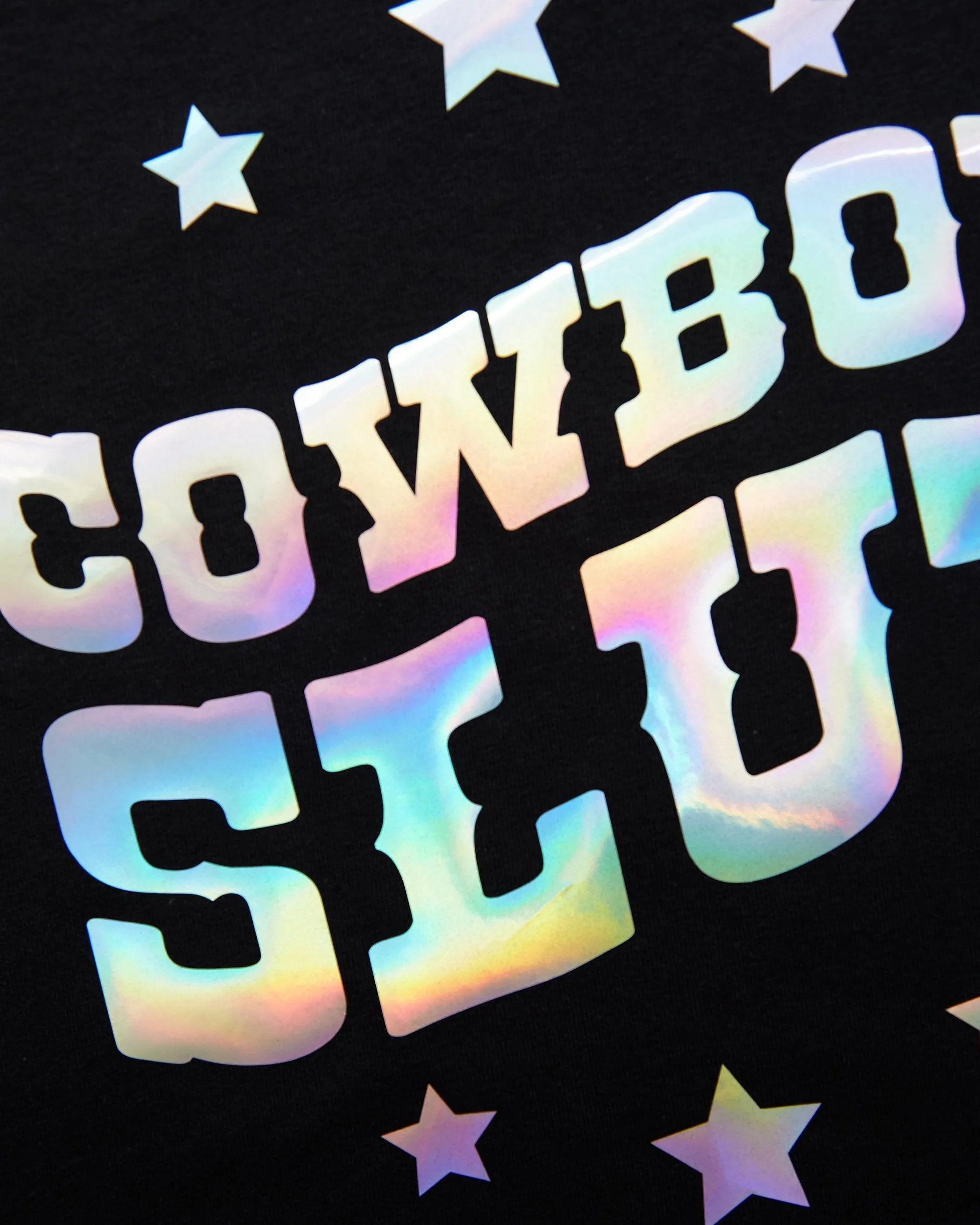 Cowboy s/ut hologram - crop