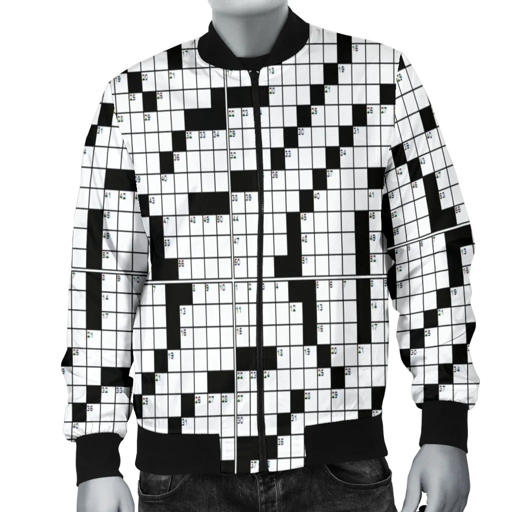 Crossword Bomber Jacket