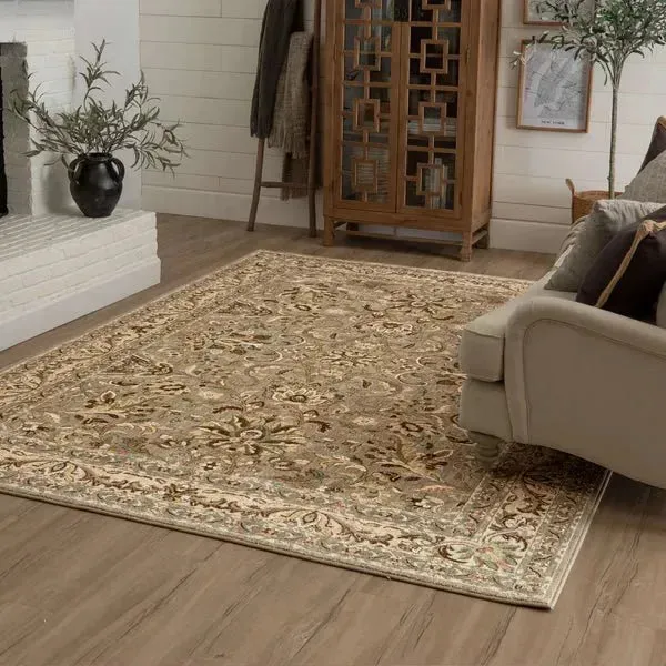 Euphoria 90262 90075 Newbridge Willow Grey Rug