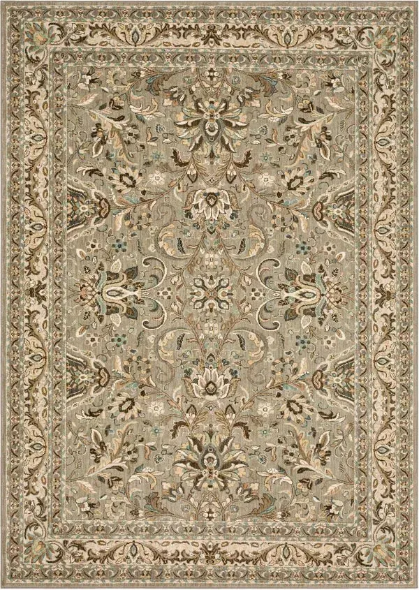 Euphoria 90262 90075 Newbridge Willow Grey Rug