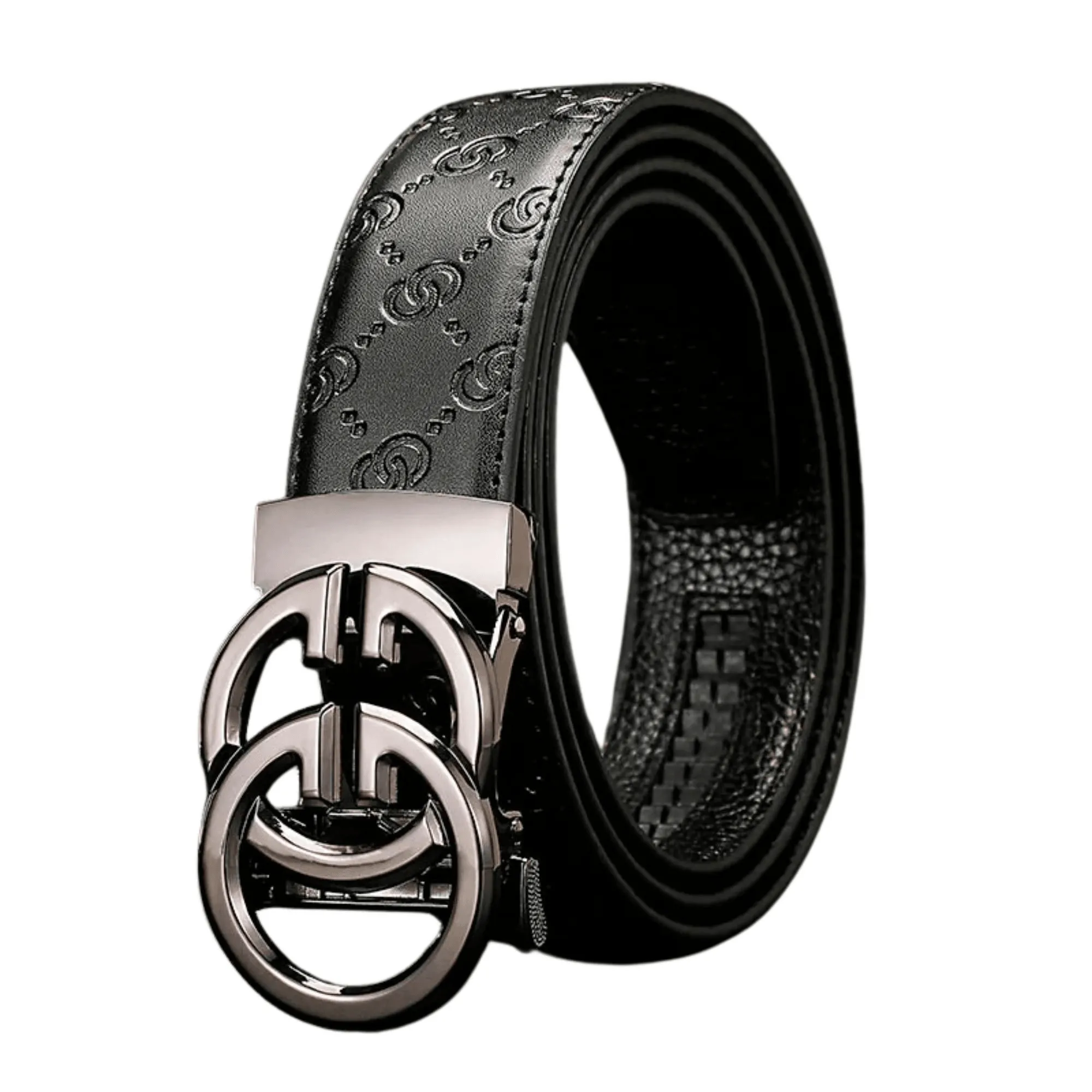 Famous Style Metal Buckle Belt Luxury Brand Belt Split Leather Belts Unisex Strap Jeans