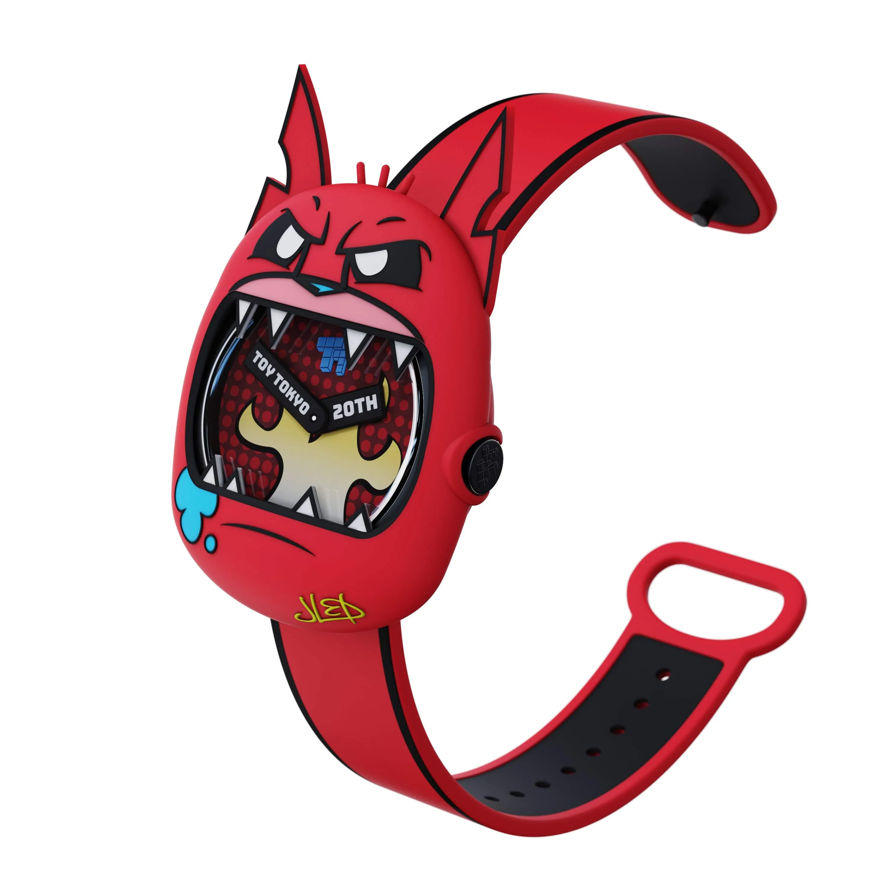 Fire Cat - Joe Ledbetter Watch by Toy Tokyo x Misfit