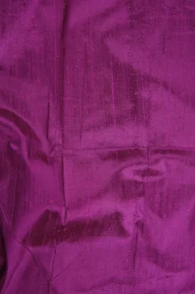 Fuchsia Red Dupioni Silk Fabric