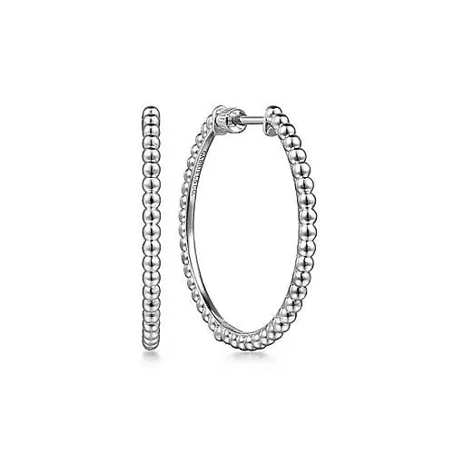 Gabriel & Co. 30MM Bujukan Classic Hoop Earrings