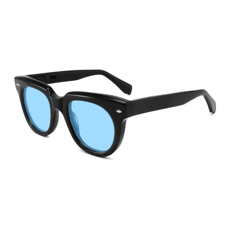 Gatenac Unisex Full Rim Square Acetate Polarized Sunglasses Mo17