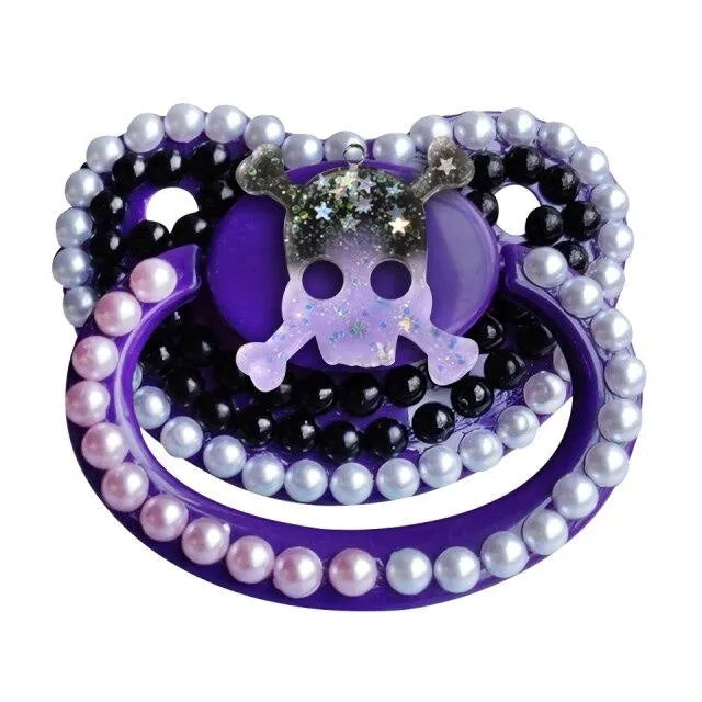 Glitter Bat Deco Pacifier