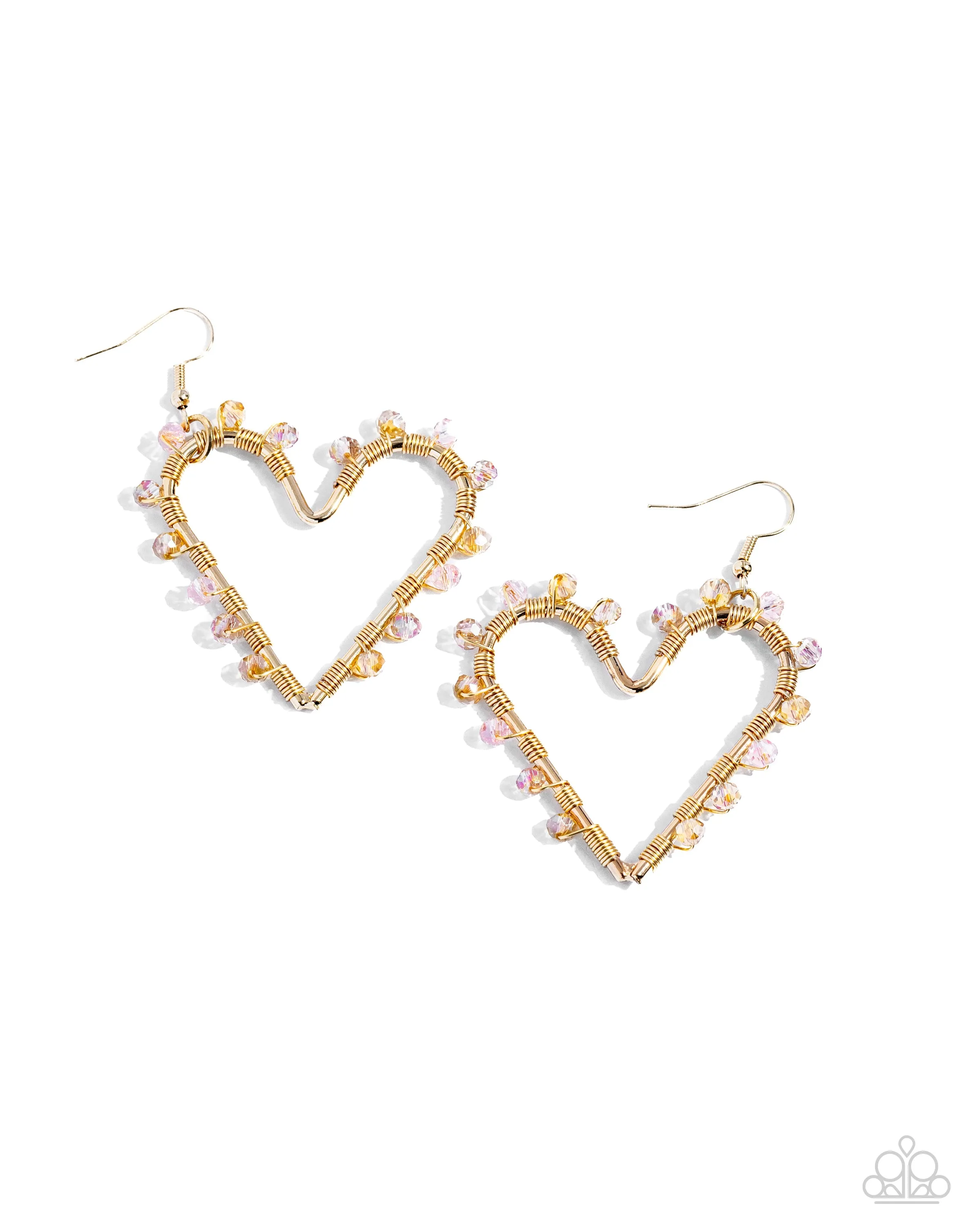 HEART of Your World - Gold Earring