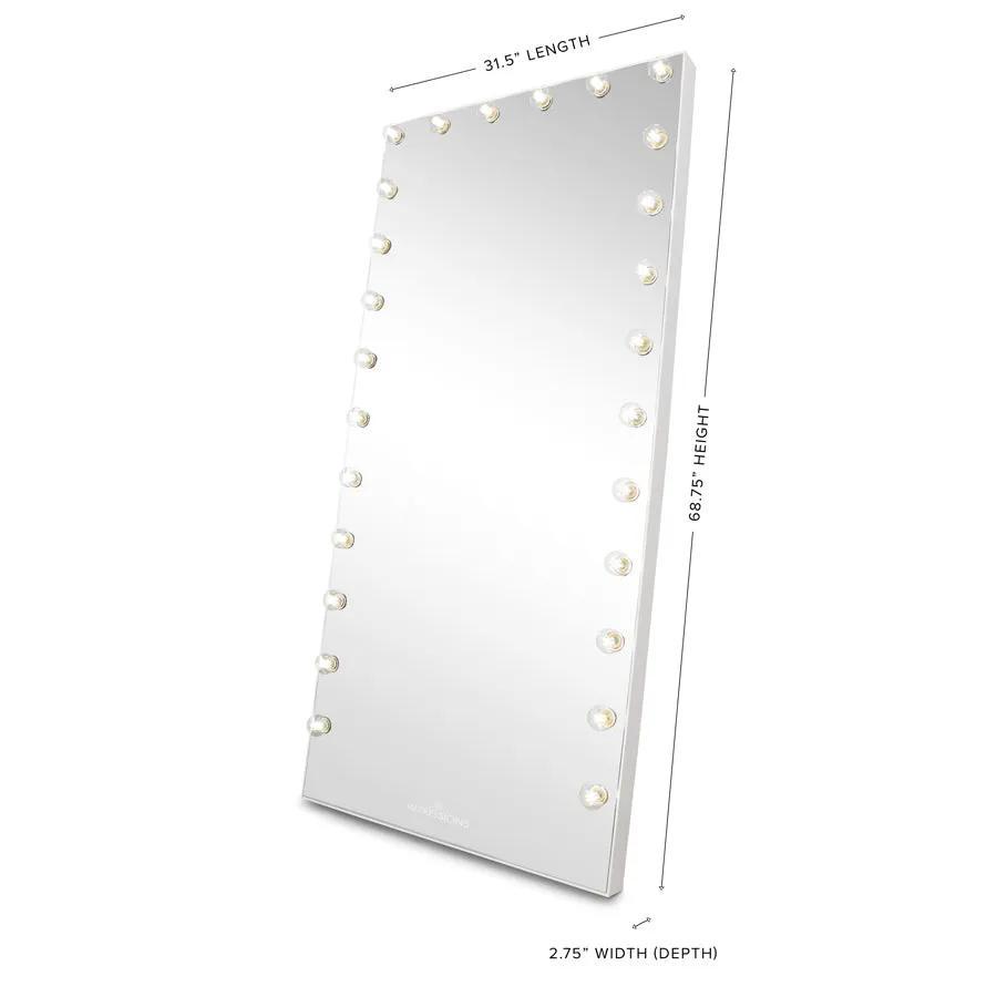 Hollywood Glow® FL Pro Vanity Floor Mirror