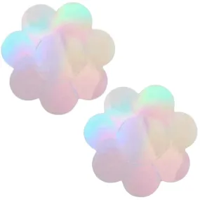 Holographic Flower Breast Petals Pasties