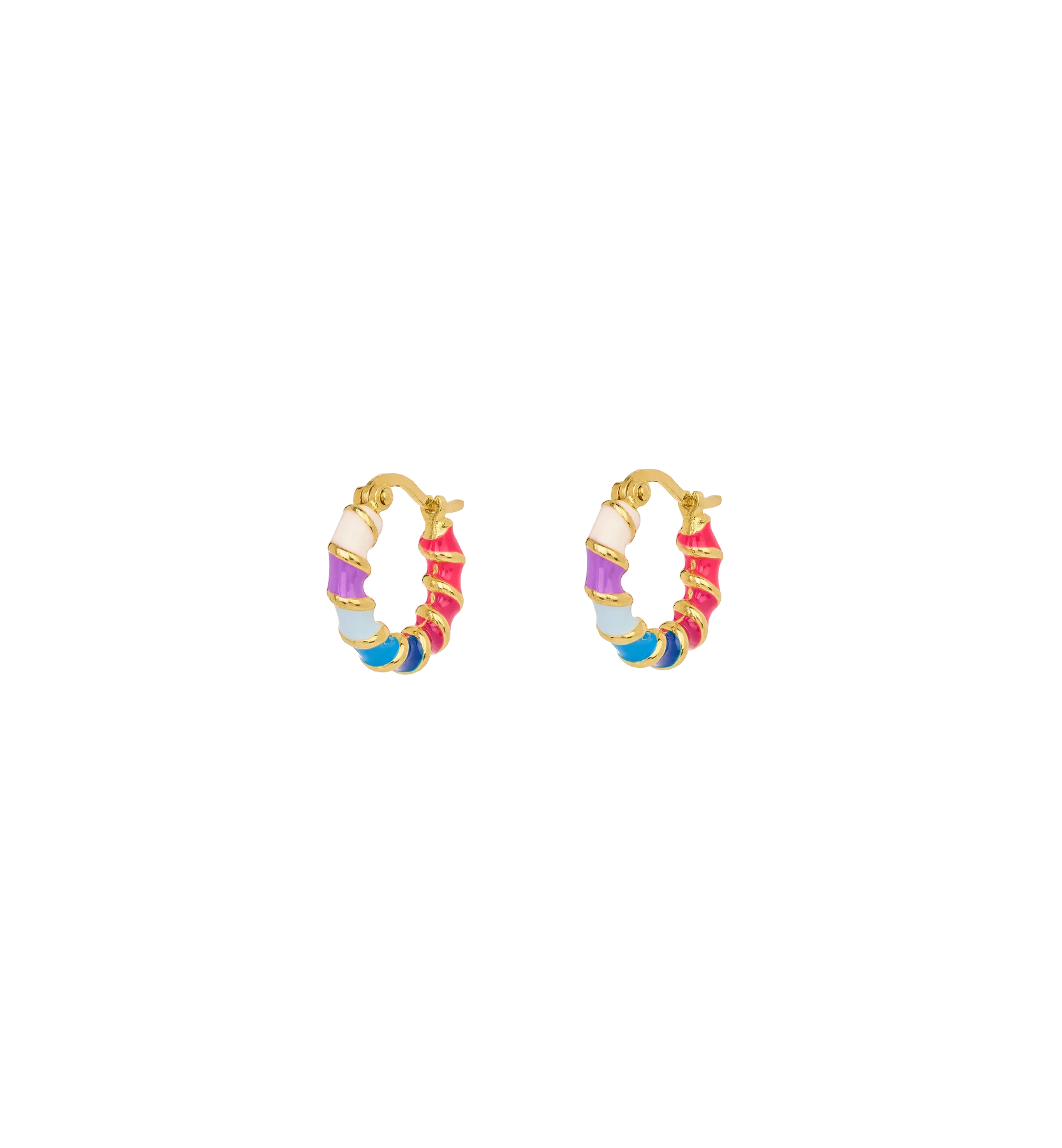 Holographic Hoop Earrings