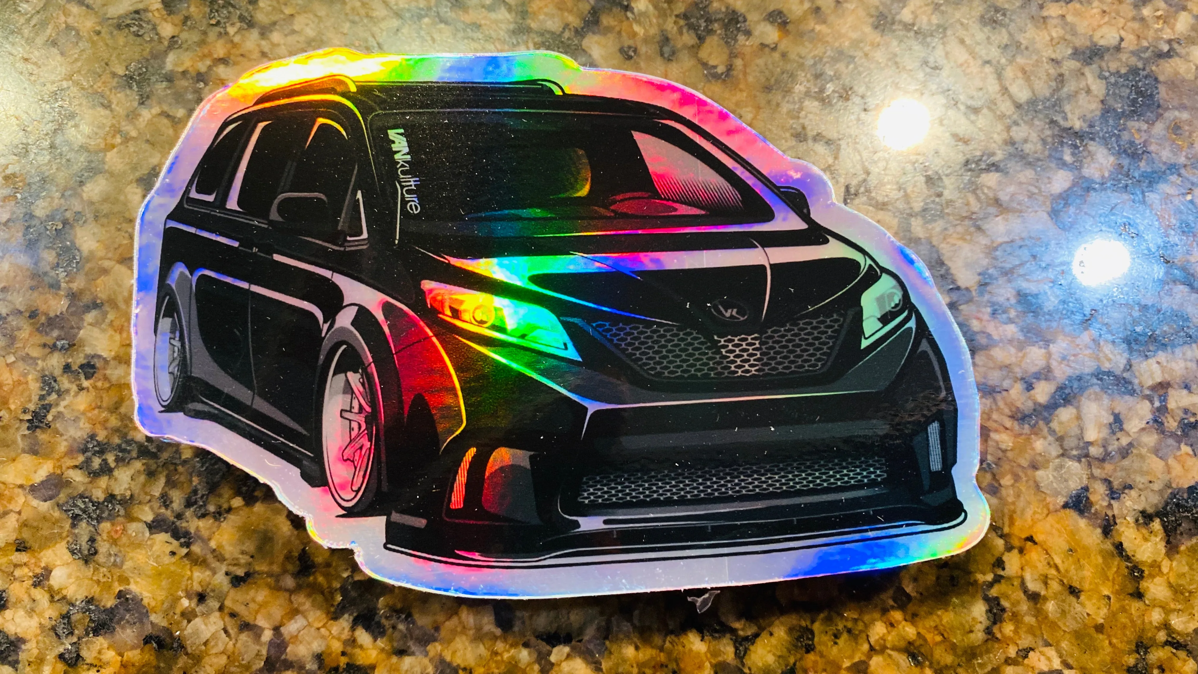 Holographic Van Decals V1 collection