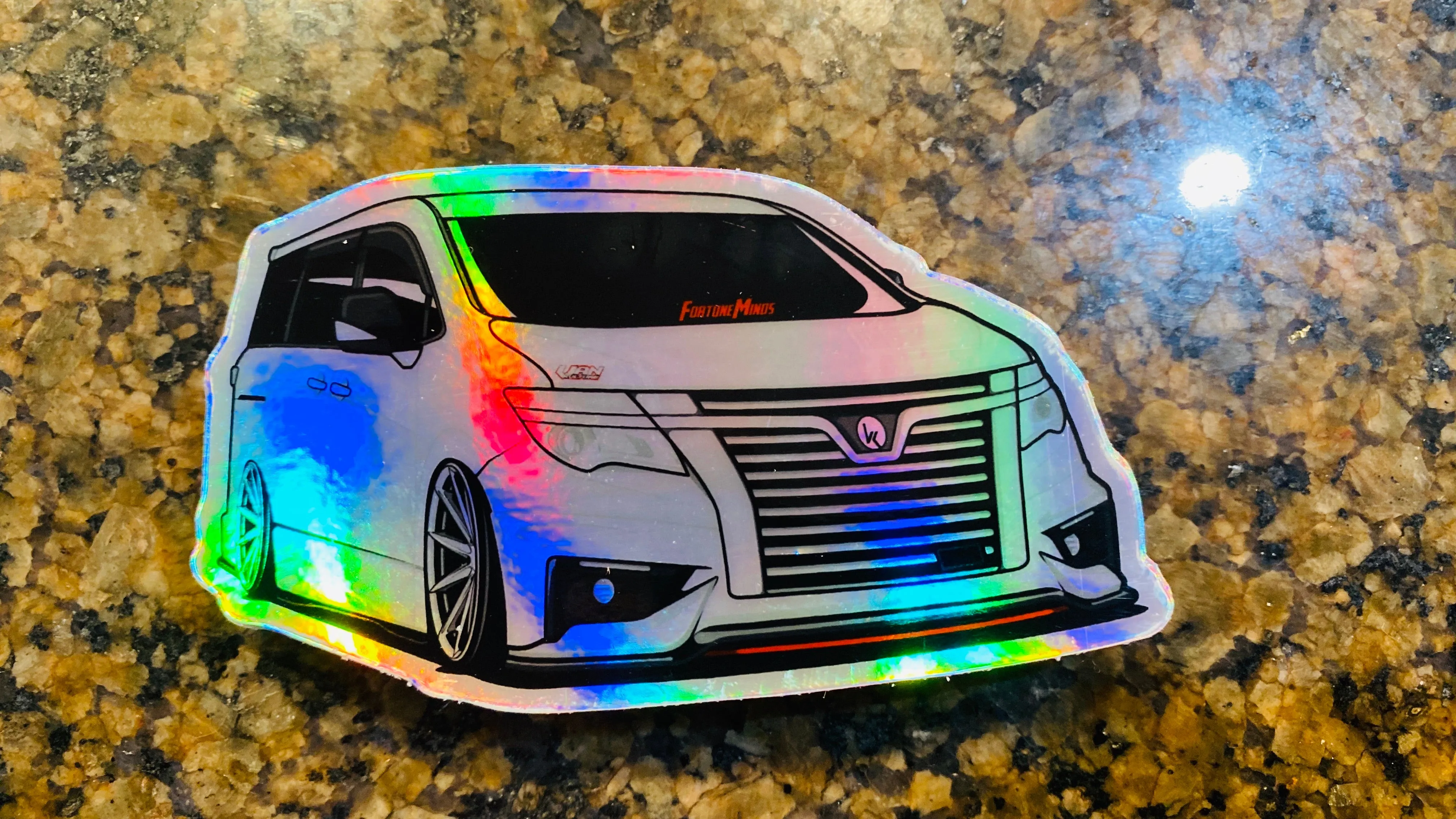 Holographic Van Decals V1 collection